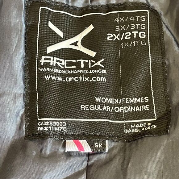 Arctix Snow Pants Womens 2X 20W 22W Black Insulated Snowboard Ski - Picture 10 of 15